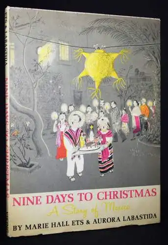 Hall Ets, Nine days to Christmas The Viking Press 1959 ERSTE AUSGABE WEIHNACHTEN