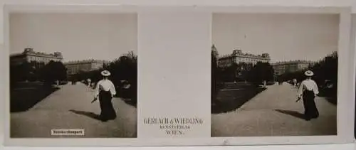 BALLSPENDE DAMENSPENDE – Ball der Stadt Wien 1906 SEHR SELTEN