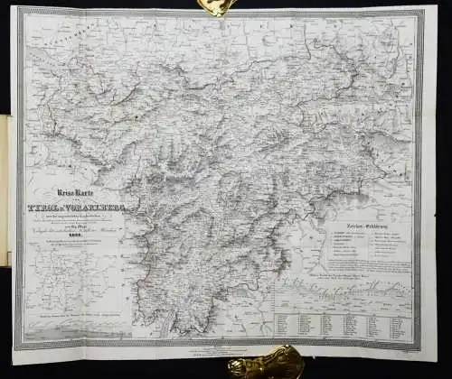 Vogt, Belvedere der Hochlande von dem Bodensee  1841 REISEFÜHRER ALLGÄU BODENSEE