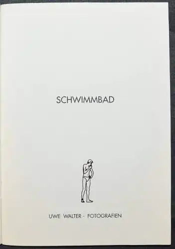 UWE WALTER, SCHWIMBAD EINES VON NUR 20 RÖM. NUM. EXEMPLAREN SIGNIERT