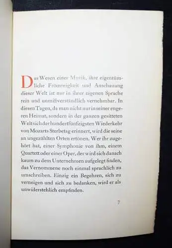 Mozart – Alverdes, Mozart NUMMERIERT - Eines von 600 Exemplaren