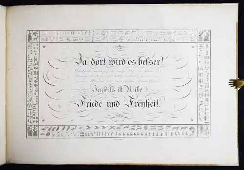 Heinrigs, Musterblätter für Liebhaber der höhern Calligraphie 1822 KALLIGRAPHIE