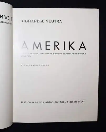 Lissitzky – Neues Bauen in der Welt I-III. Russland, Amerika, Frankreich, 1930