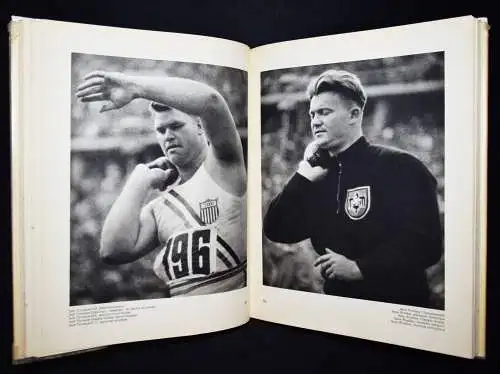 Riefenstahl, Schönheit im Olympischen Kampf 1937 INSCRIBED FIRST EDITION + PHOTO