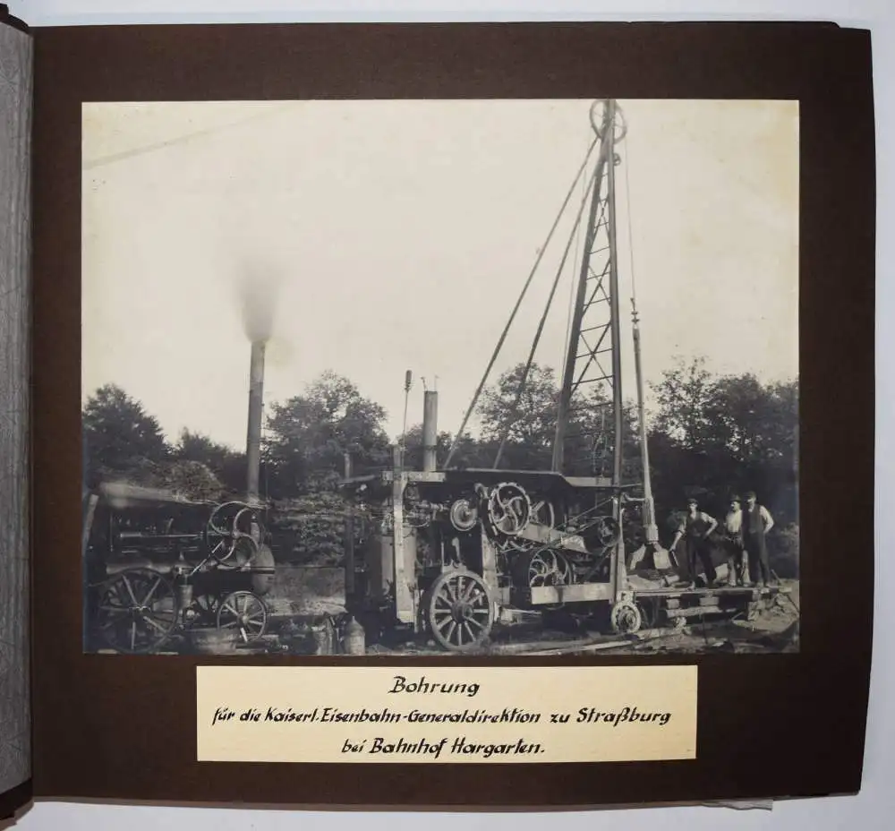 Clemens, INDUSTRIEFOTOGRAFIE SAARBRÜCKEN um 1910 - 54 XXL ORIG.-ALBUMINABZÜGE !! 11