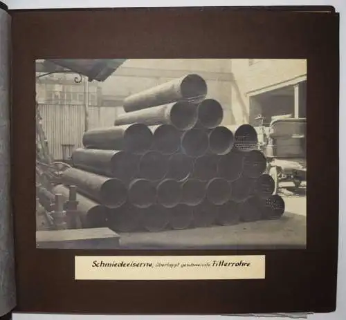 Clemens, INDUSTRIEFOTOGRAFIE SAARBRÜCKEN um 1910 - 54 XXL ORIG.-ALBUMINABZÜGE !!