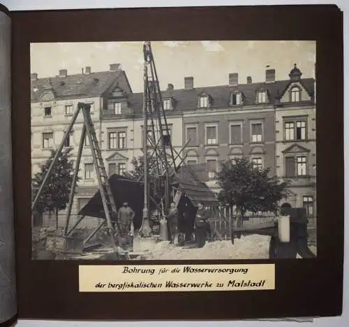 Clemens, INDUSTRIEFOTOGRAFIE SAARBRÜCKEN um 1910 - 54 XXL ORIG.-ALBUMINABZÜGE !!