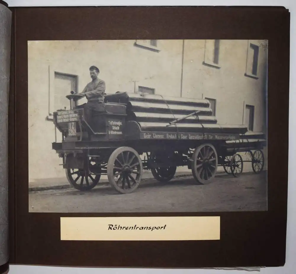 Clemens, INDUSTRIEFOTOGRAFIE SAARBRÜCKEN um 1910 - 54 XXL ORIG.-ALBUMINABZÜGE !! 7