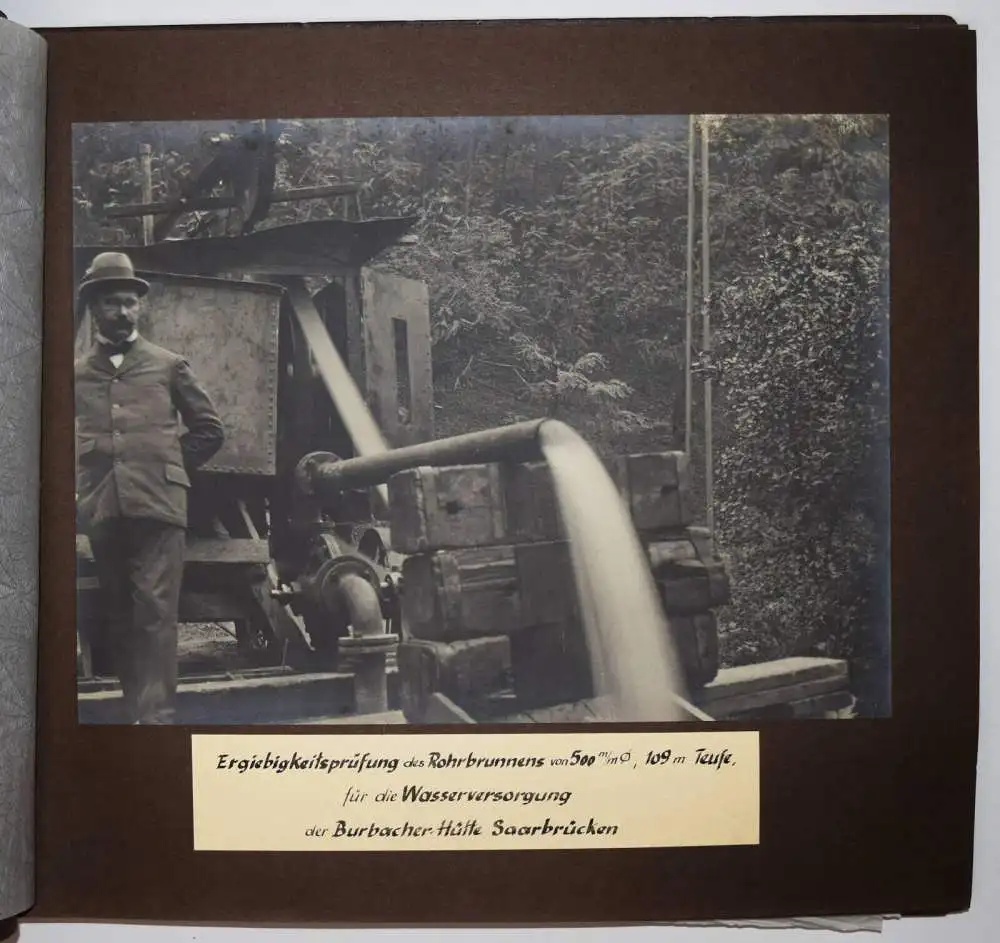 Clemens, INDUSTRIEFOTOGRAFIE SAARBRÜCKEN um 1910 - 54 XXL ORIG.-ALBUMINABZÜGE !! 8