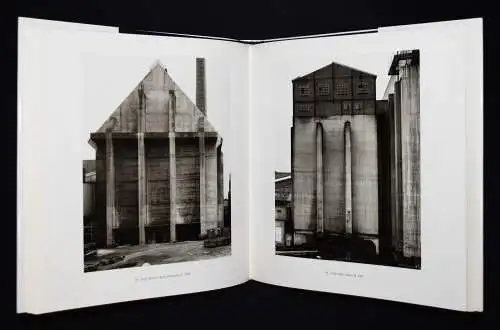 Becher, Bernd u. Hilla. Fabrikhallen. Schirmer-Mosel 1994 INDUSTRIEFOTOGRAFIE