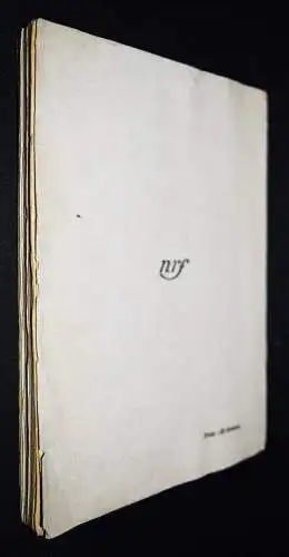 Breton, Andre. L’ amour fou. Gallimard 1937 FIRST EDITION FIRST IMPRESSION DADA