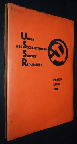 Lissitzky, Union der Sozialistischen Sowjet-Republiken 1928 SOWJET UNION RUSSIA