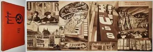 Lissitzky, Union der Sozialistischen Sowjet-Republiken 1928 SOWJET UNION RUSSIA