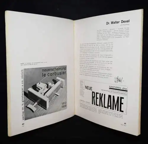 Rasch, Gefesselter Blick - 1930 SEHR SELTEN! PHOTOMONTAGE WERBUNG TYPOGRAPHIE