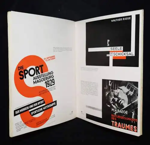 Rasch, Gefesselter Blick - 1930 SEHR SELTEN! PHOTOMONTAGE WERBUNG TYPOGRAPHIE