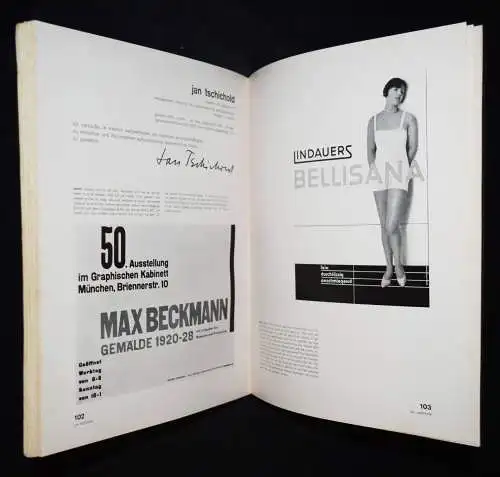 Rasch, Gefesselter Blick - 1930 SEHR SELTEN! PHOTOMONTAGE WERBUNG TYPOGRAPHIE