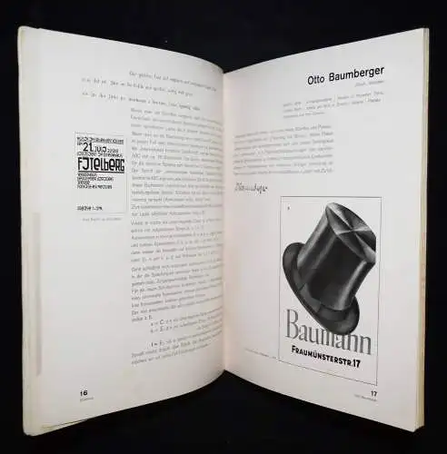 Rasch, Gefesselter Blick - 1930 SEHR SELTEN! PHOTOMONTAGE WERBUNG TYPOGRAPHIE