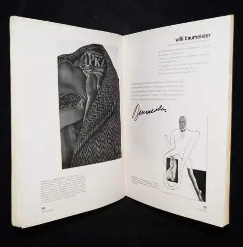 Rasch, Gefesselter Blick - 1930 SEHR SELTEN! PHOTOMONTAGE WERBUNG TYPOGRAPHIE