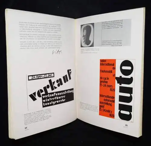 Rasch, Gefesselter Blick - 1930 SEHR SELTEN! PHOTOMONTAGE WERBUNG TYPOGRAPHIE