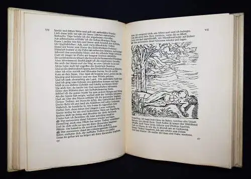 Homer, Odyssee u. Ilias. ASKANISCHER VERLAG GANZPERGAMENT JUGENDSTIL 1923/24