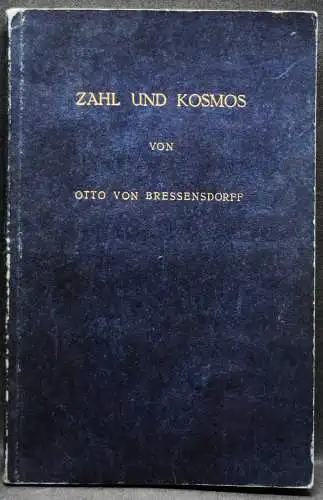 Bressendorff - Zahl und Kosmos - 1930 - Astrologie - Numerologie