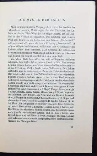 Bressendorff - Zahl und Kosmos - 1930 - Astrologie - Numerologie