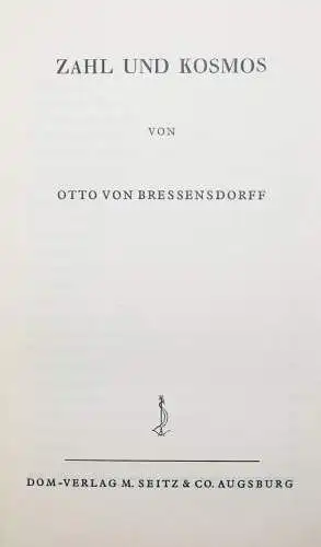 Bressendorff - Zahl und Kosmos - 1930 - Astrologie - Numerologie