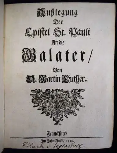 BIBLIOTHEK – Große representative BÜCHERSAMMLUNG 1630 bis 1860