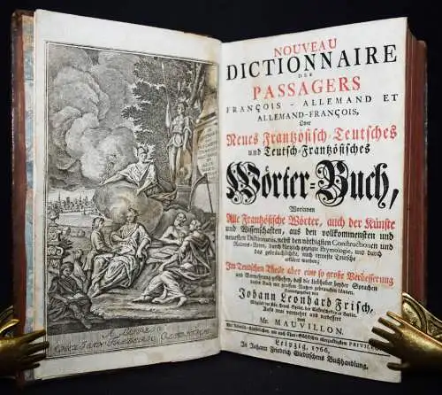 BIBLIOTHEK – Große representative BÜCHERSAMMLUNG 1630 bis 1860 BÜCHERWAND