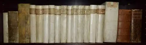 BIBLIOTHEK – Große representative BÜCHERSAMMLUNG 1630 bis 1860