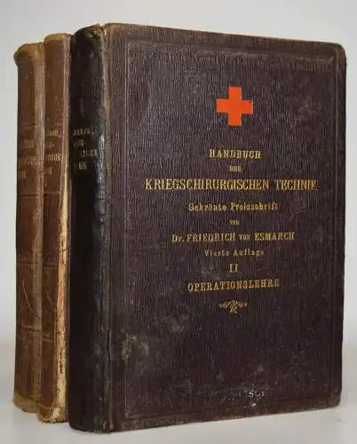 Esmarch. Der erste Verband. Konstanz um 1890 CHIRURGIE SANITÄTSDIENST