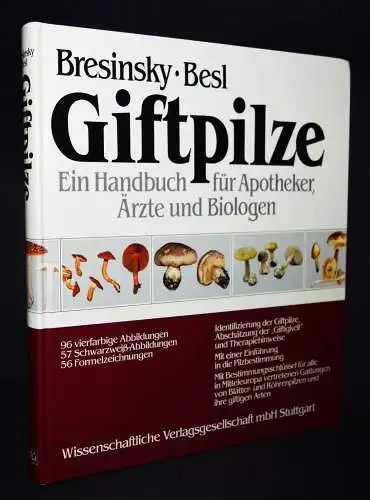 Bresinsky, Giftpilze - 1985 PILZE MUSHROOMS BOTANIK BOTANY