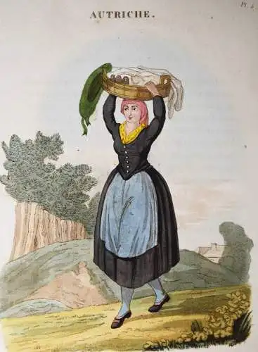 Eyries, L’ Autriche, ou costumes...des Autrichiens ~1825 TRACHTEN ÖSTERREICH