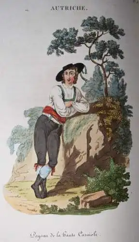 Eyries, L’ Autriche, ou costumes...des Autrichiens ~1825 TRACHTEN ÖSTERREICH