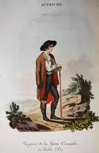 Eyries, L’ Autriche, ou costumes...des Autrichiens ~1825 TRACHTEN ÖSTERREICH