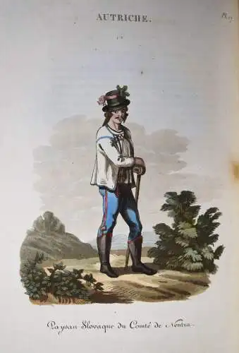 Eyries, L’ Autriche, ou costumes...des Autrichiens ~1825 TRACHTEN ÖSTERREICH