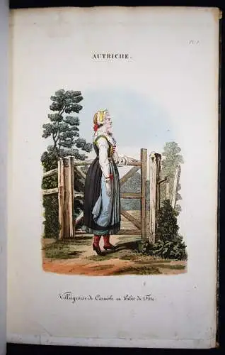 Eyries, L’ Autriche, ou costumes...des Autrichiens ~1825 TRACHTEN ÖSTERREICH