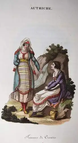 Eyries, L’ Autriche, ou costumes...des Autrichiens ~1825 TRACHTEN ÖSTERREICH