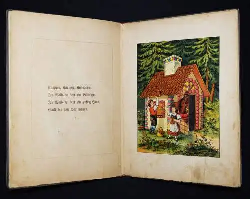 Grimm, Die Geschichte von Hansel und Gretel 1887 - LOTHAR MEGGENDORFER SELTEN !