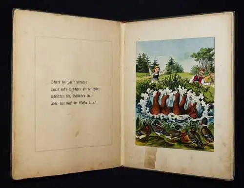 Grimm, Die Geschichte von Hansel und Gretel 1887 - LOTHAR MEGGENDORFER SELTEN !