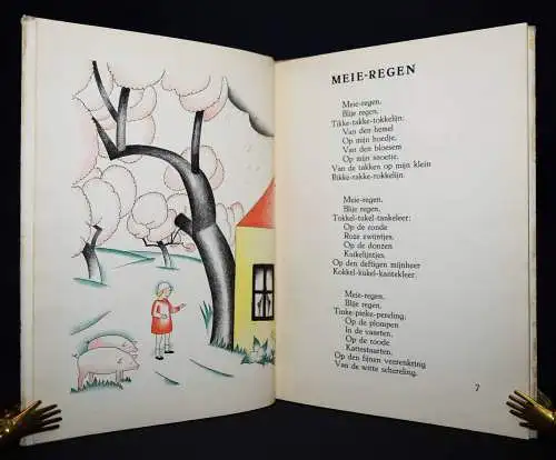 Vos, Margot. Meiregen. 1925 EINZIGE AUSGABE EXPRESSIONISMUS NIEDERLANDE