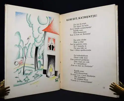Vos, Margot. Meiregen. 1925 EINZIGE AUSGABE EXPRESSIONISMUS NIEDERLANDE