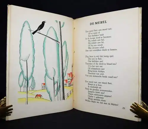 Vos, Margot. Meiregen. 1925 EINZIGE AUSGABE EXPRESSIONISMUS NIEDERLANDE
