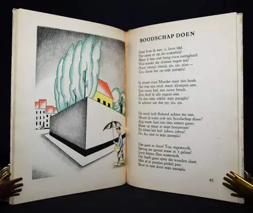 Vos, Margot. Meiregen. 1925 EINZIGE AUSGABE EXPRESSIONISMUS NIEDERLANDE