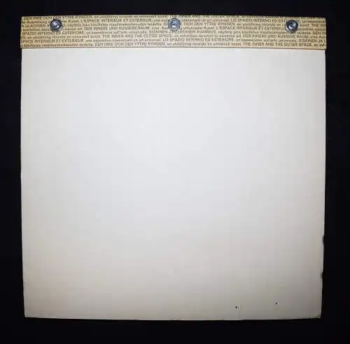 Yves Klein . Den inre och den yttre rymden, … 1965 ORIG.-GRAPHIKEN - MINIMAL-ART