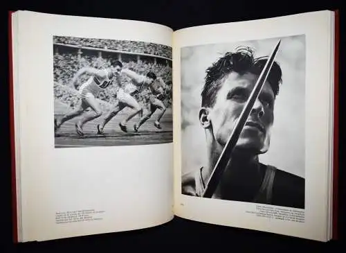 Riefenstahl, Leni. Schönheit im Olympischen Kampf 1937 SIGNIERT + ORIG.-PHOTO