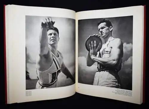 Riefenstahl, Leni. Schönheit im Olympischen Kampf 1937 SIGNIERT + ORIG.-PHOTO