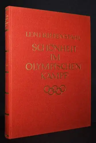 Riefenstahl, Leni. Schönheit im Olympischen Kampf 1937 SIGNIERT + ORIG.-PHOTO