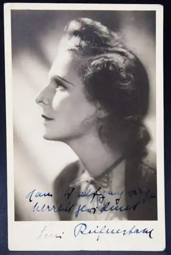 Riefenstahl, Leni. Schönheit im Olympischen Kampf 1937 SIGNIERT + ORIG.-PHOTO