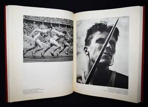 Riefenstahl, Leni. Schönheit im Olympischen Kampf 1937 SIGNIERT + ORIG.-PHOTO